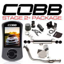 Load image into Gallery viewer, Cobb Stage 2+ Power Package (Black) - Subaru WRX 2011-2014 (Hatch)