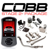 Cobb Stage 2 Plus Power Package (Titanium) w/ Cobb Blue Intake - Subaru STi 2011-2014 (Sedan)