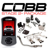 Cobb Stage 2+ Power Package (Black) - Subaru STI 2011-2014 (Sedan)