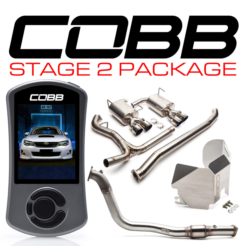 Cobb Stage 2 Power Package Titanium - Subaru WRX 2011-2014 (Sedan; M/T)