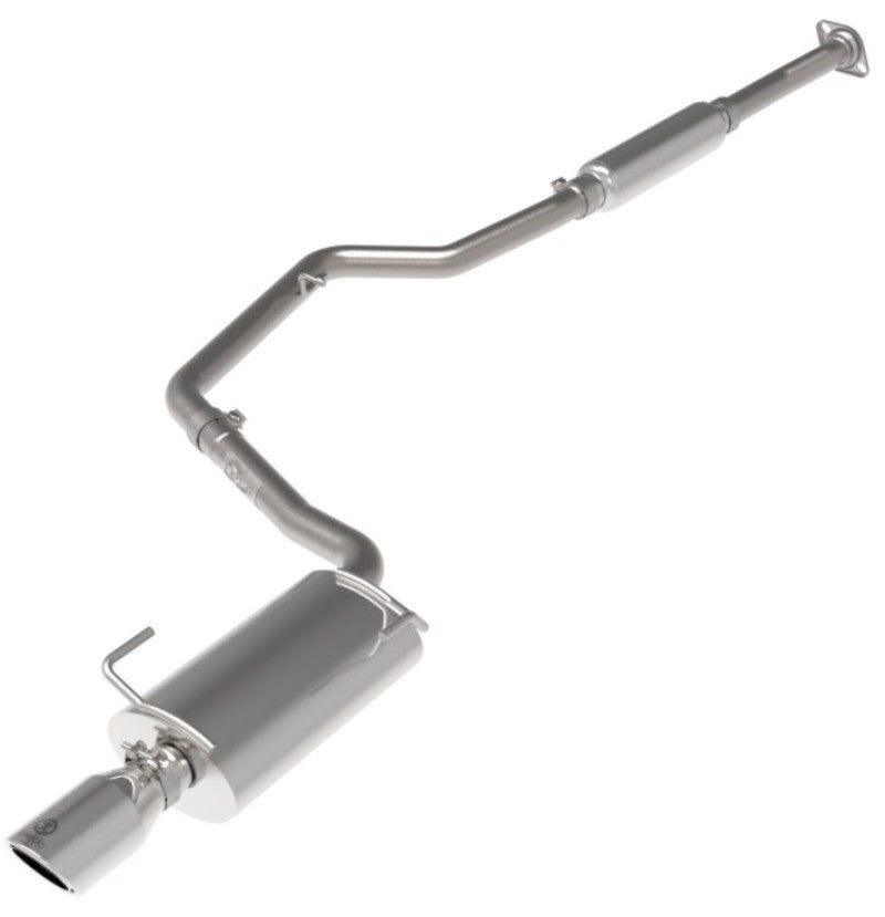 aFe POWER Takeda 2.5in 304SS Catback Exhaust w/ Polished Tips - Subaru Impreza 2.0L 2012-2016