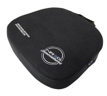 Load image into Gallery viewer, NRG Racing Seat Cushion - One Piece Memory Foam Nylon Black w/ White Stitching
