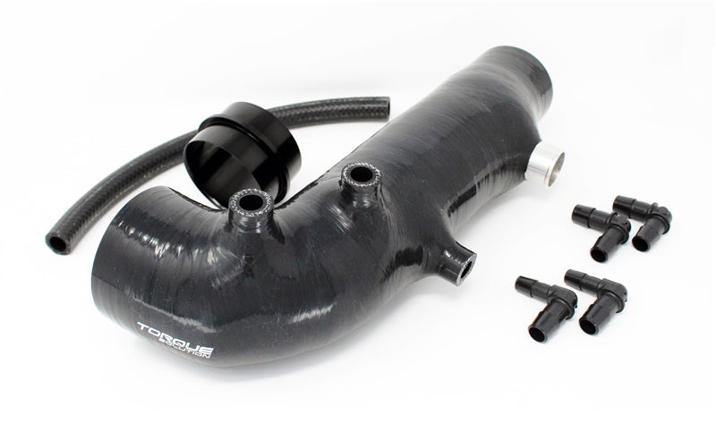 Torque Solution Turbo Inlet Hose [Black] - Subaru WRX 2002-2007 / STi 2004+ (+Multiple Fitments)