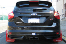 Load image into Gallery viewer, Rally Armor 12-19 Ford Focus Black UR Mud Flap w/ Altered Teal Logo