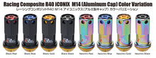 Load image into Gallery viewer, Project Kics 14X1.50 Neochrome R40 Iconix Lug Nuts (Black Cap) - 20 Pcs