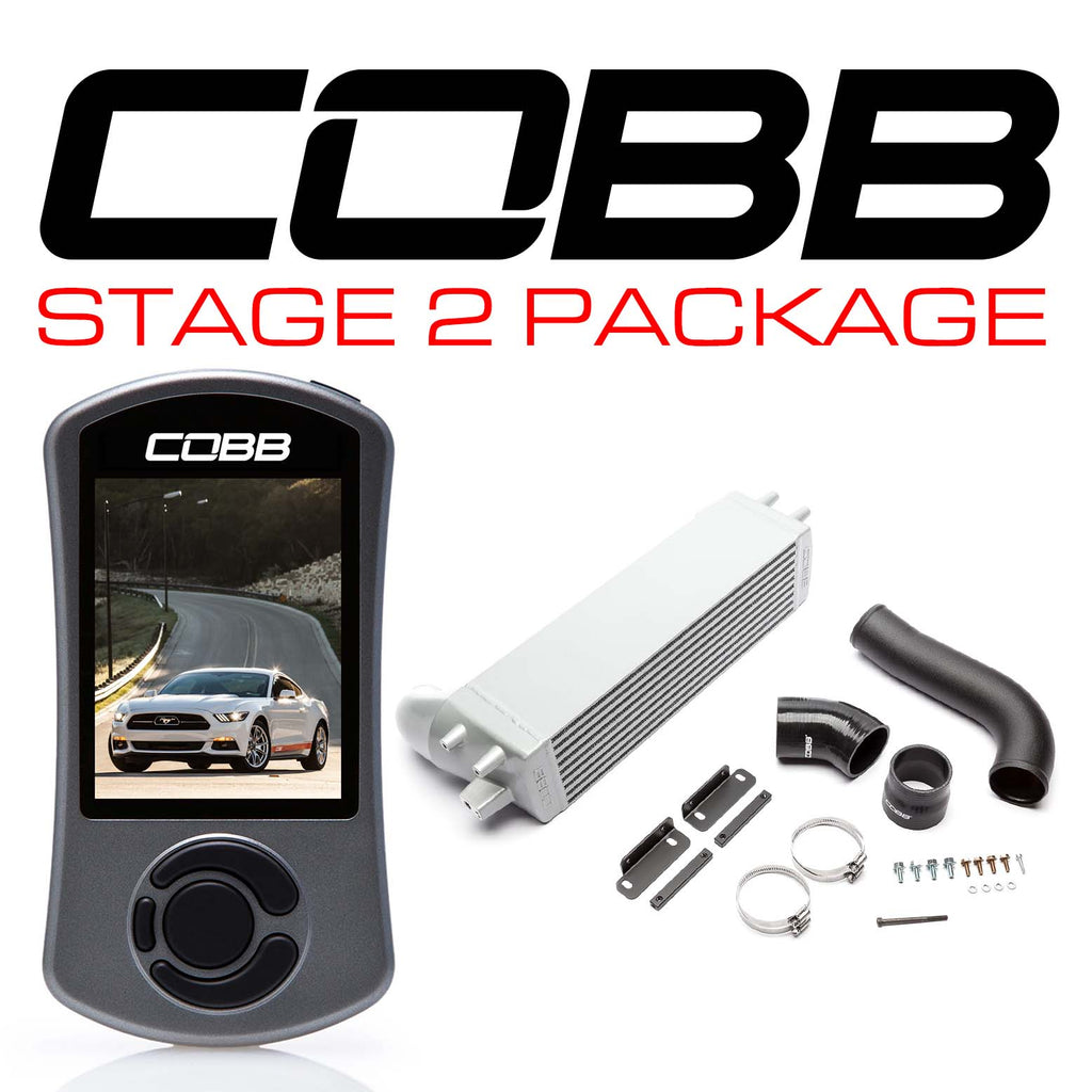 Cobb Stage 2 Power Package (w/o Intake) - Ford Mustang Ecoboost 2018-2023