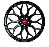 Vossen HF-2 24x10 / 5x120 / ET32 / Deep Face / 72.56 - Gloss Black