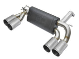 aFe MACHForce XP 3in - 2 1/2in Axle Back 304SS Exhaust w/ Polished Tips 16-17 BMW M2 (f87)