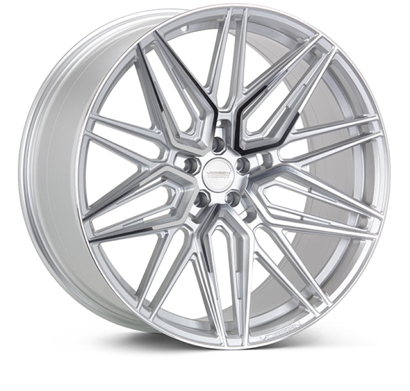 Vossen HF-7 22x10.5 / 5x112 / ET25 / Deep Face / 66.5 - Silver Polished