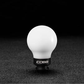 Cobb Subaru 5-Speed Knob (White w/ Stealth Black) - Subaru WRX 2002-2014 (+Multiple Fitments)