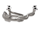 aFe Twisted Steel 304 Stainless Steel Header w/ Cat - Subaru Legacy 2.5i / Outback 2.5i 2013-2019