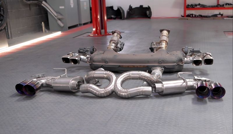 VR Performance Corvette C8 Titanium Valvetronic Exhaust System