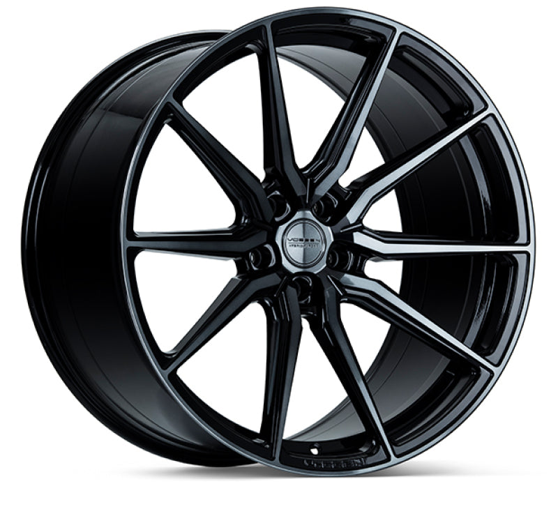 Vossen HF-3 20x8.5 / 5x112 / ET40 / Flat Face / 66.5 - Double Tinted - Gloss Black