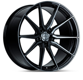 Vossen HF-3 Hybrid Forged Flat Double Tinted Gloss Black Wheel - 5x112 20x9 +32