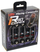 Load image into Gallery viewer, Project Kics 12X1.25 R40 Iconix Lug Nuts w/o Cap 16+4 Black