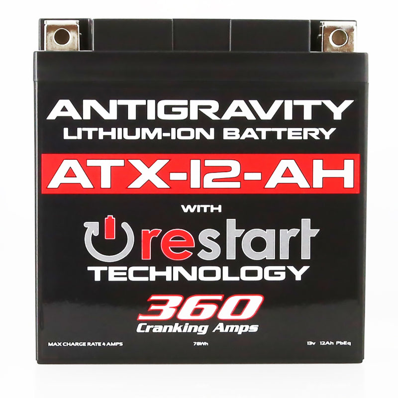 Antigravity ATX12-AH Lithium Battery w/Re-Start