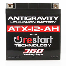 Load image into Gallery viewer, Antigravity ATX12-AH Lithium Battery w/Re-Start