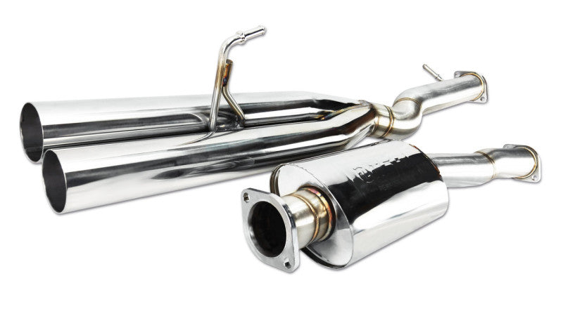 ISR Performance EP (Straight Pipes) Dual Tip Exhaust - 03-07 Infiniti G35 Coupe