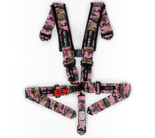 Load image into Gallery viewer, NRG SFI 16.1 5pt 3in. Seat Belt Harness/ Latch Link - Pink Camo
