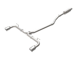 aFe Takeda 2-1/2in 304 SS Cat-Back Exhaust w/ Polished Tips 14-18 Mazda 3 L4 2.0L/2.5L