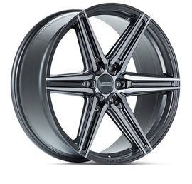 Vossen HF6-2 Hybrid Forged Deep Tinted Matte Gunmetal Wheel - 6x135 22x9.5 +20