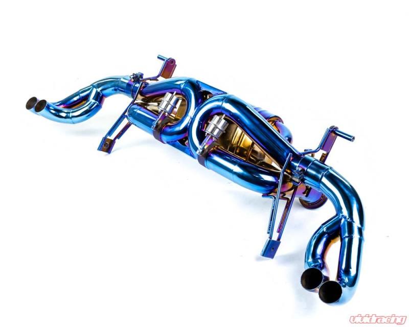 VR Performance Audi R8 2020+ Blue Titanium Exhaust System