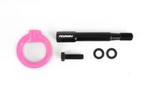 Load image into Gallery viewer, Perrin 08-14 Subaru WRX/STI Hatchback Tow Hook Kit (Rear) - Hyper Pink