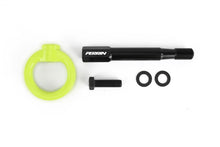 Load image into Gallery viewer, Perrin 08-14 Subaru WRX/STI Hatchback Tow Hook Kit (Rear) - Neon Yellow