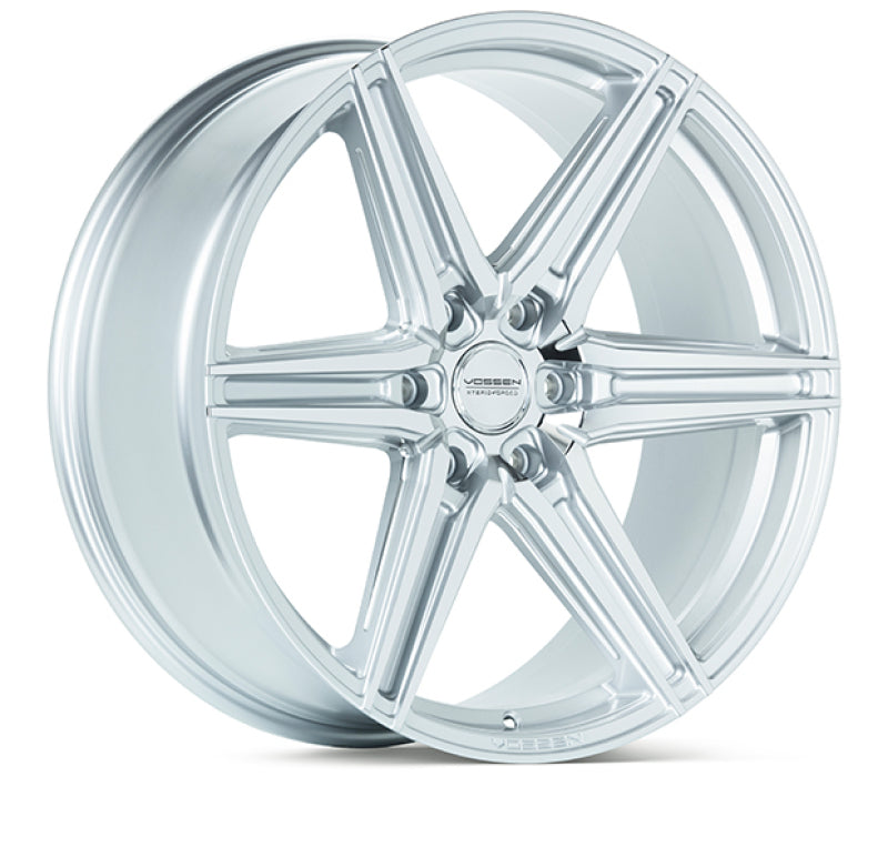 Vossen HF6-2 24x10 / 6x139.7 / ET25 / Deep Face / 106.1 - Silver Polished