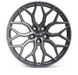 Vossen HF-2 20x10.5 / 5x120 / ET42 / Deep Face / 72.56 - Tinted Matte Gunmetal