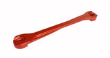 Torque Solution Red Billet Battery Tie Down - Subaru Models