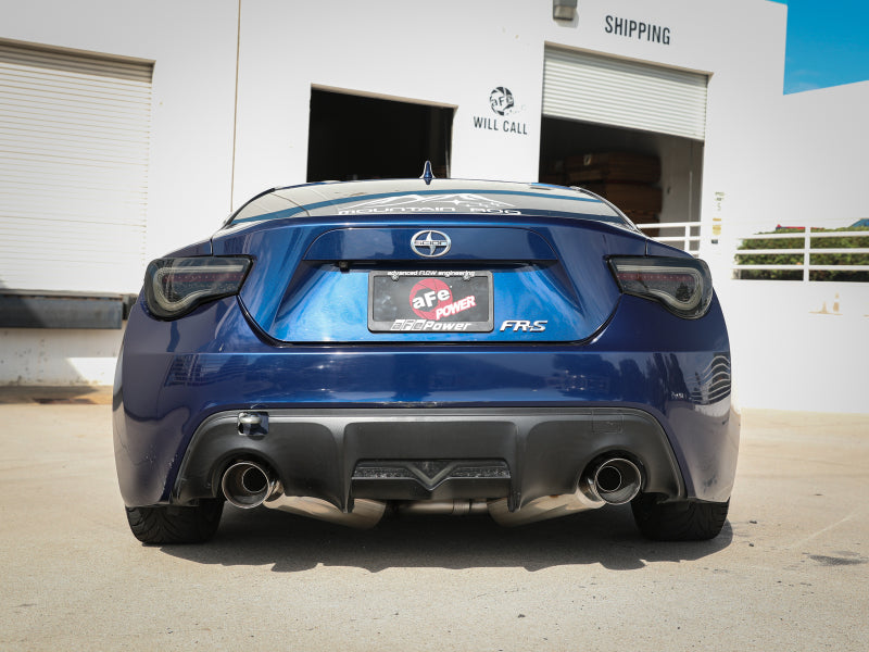 aFe Takeda 2.5in 304SS Catback Exhaust - Toyota 86/GR86/ Scion FR-S/ Subaru BRZ 2013+