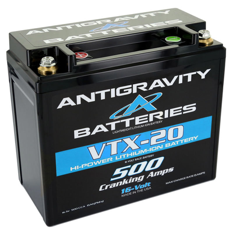 Antigravity Special Voltage VTX12 Case 16V Lithium Battery - Left Side Negative Terminal