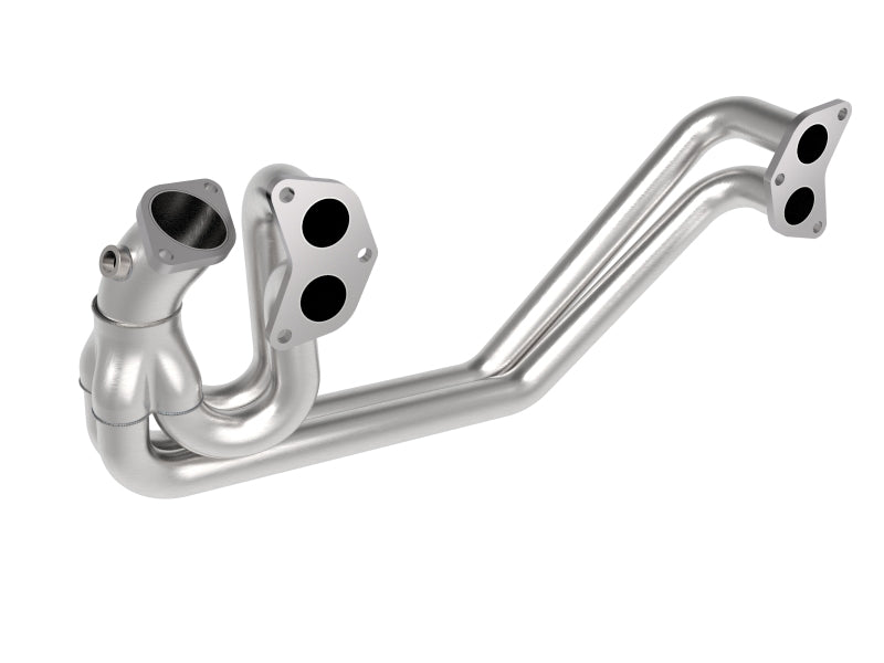 aFe Power Twisted Steel Long Tube UEL Header - Subaru WRX 2002-2014 / STi 2004-2021 (+Subaru Fitments)