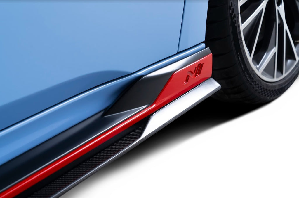 Adro Carbon Fiber Side Skirts - Hyundai Elantra N 2022+