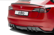 Load image into Gallery viewer, Adro Premium Prepreg Carbon Fiber Rear Diffuser - Tesla Model 3 2017-2022