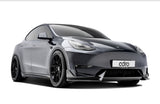 Adro Premium Prepreg Carbon Fiber Side Skirts - Tesla Model Y 2020-2022