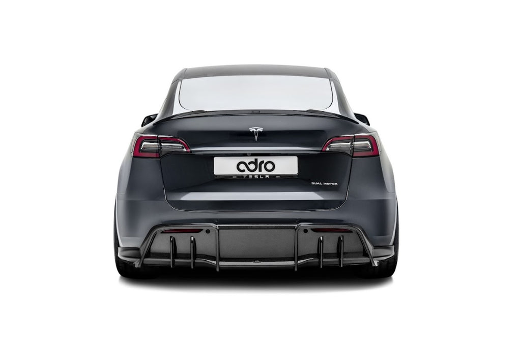 Adro Premium Prepreg Carbon Fiber Rear Diffuser - Tesla Model Y 2020-2022