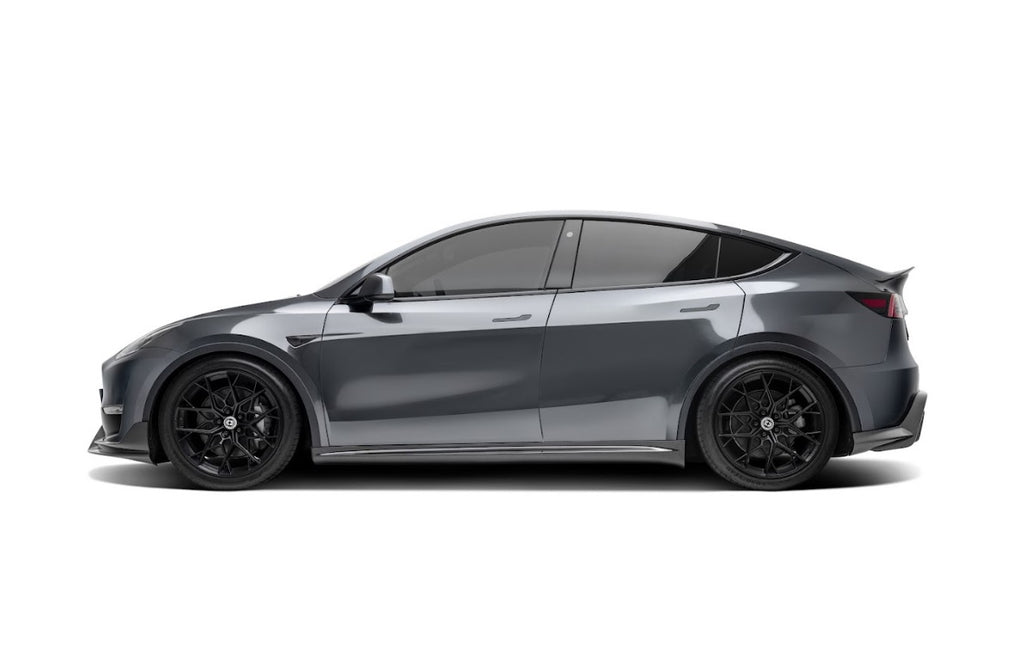 Adro Premium Prepreg Carbon Fiber Side Skirts - Tesla Model Y 2020-2022