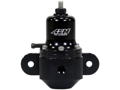 AEM High Capacity Universal Black Adjustable Fuel Pressure Regulator - Universal