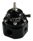AEM Universal Black Adjustable Fuel Pressure Regulator - Universal