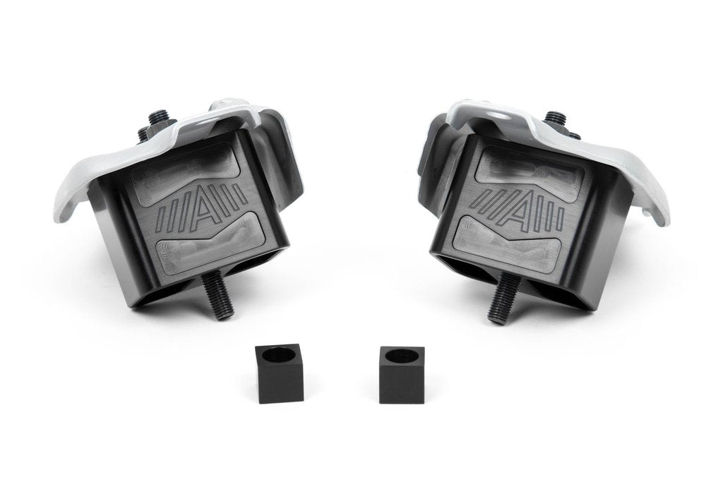 Aluminati Solid Motor Mounts (Black Anodized) - Subaru WRX 2015-2021