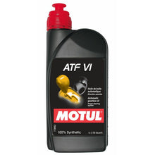 Load image into Gallery viewer, Motul 1L Transmision Fluid ATF IV 100% Synthetic (Universal; Multiple Fitments)