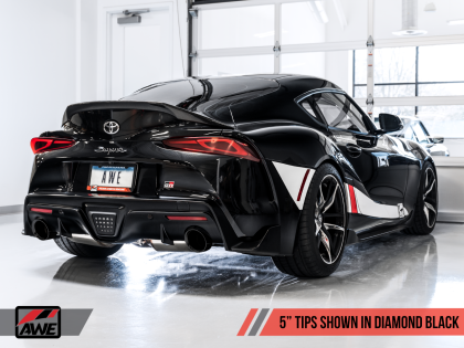 AWE Resonated Touring Edition Exhaust - Toyota Supra 2020+