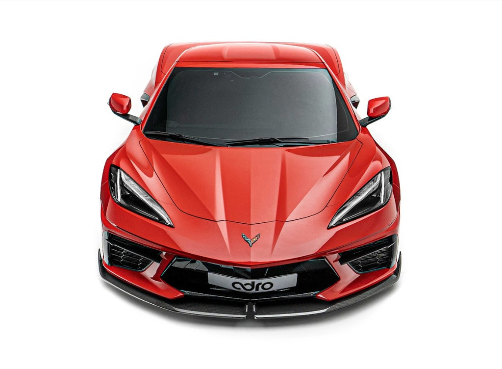 Adro Prepreg Carbon Fiber Front Lip - Chevrolet Corvette 2020+ (C8)