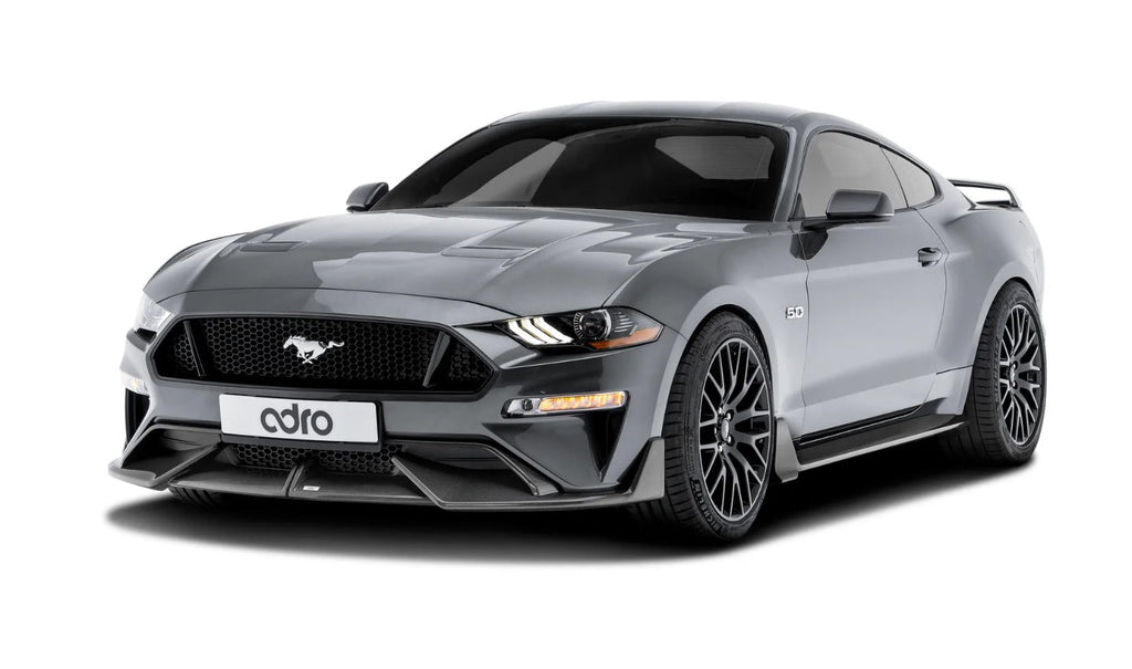 Adro Carbon Fiber Side Skirts - Ford Mustang 2018-2022