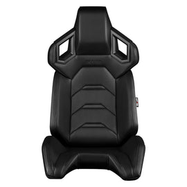 Braum Racing ALPHA-X Series Racing Seats (Pair; Black)