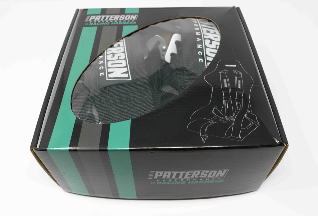 Patterson Performance 5 Point Cam Lock Racing Harness - Black