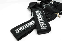 Load image into Gallery viewer, Patterson Performance 5 Point Cam Lock Racing Harness - Black