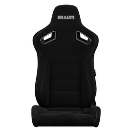 Braum Racing ELITE Series Racing Seats (Pair; Black Cloth)